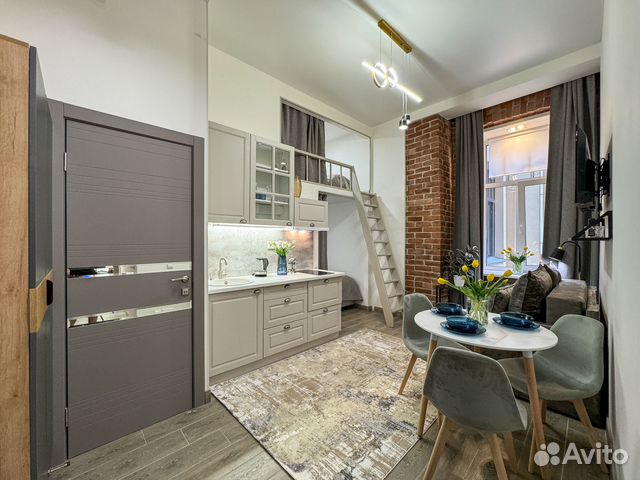 

Квартира-студия, 25 м², 3 кровати
