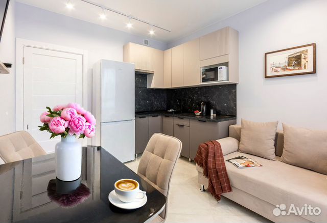 

1-к. квартира, 40 м², 2 кровати