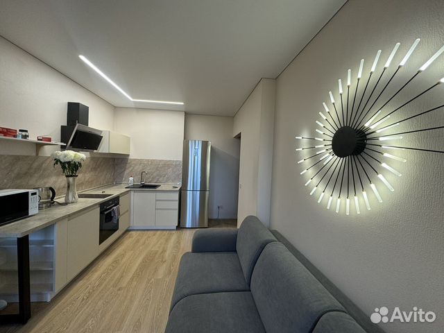 

1-к. квартира, 56 м², 2 кровати
