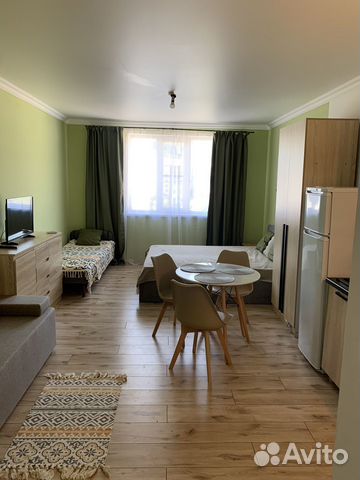 

Квартира-студия, 24 м², 3 кровати