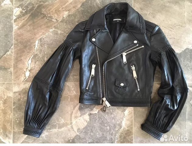 Кожаная куртка dsquared2 38 оригинал Кожаная куртка dsquared2 38 оригинал