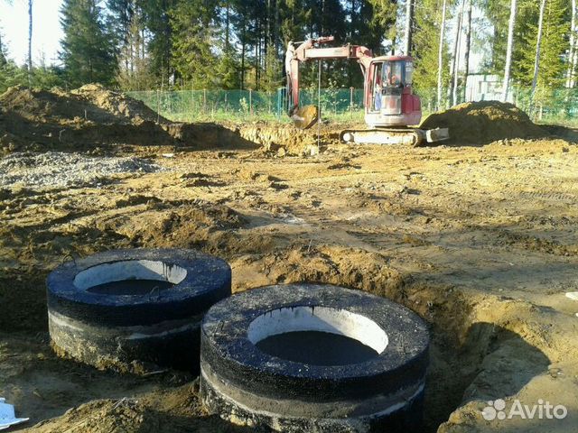 Аренда мини экскаватора с ямобуром, гидромолотом