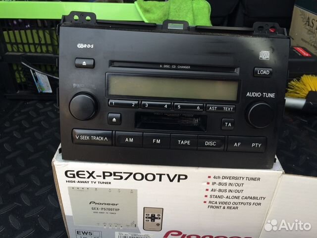 Штатная автомагнитола Prado 120