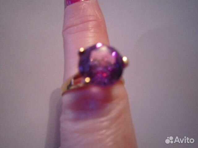 Кольцо с александритом