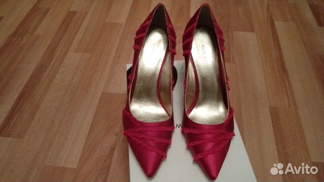 Новые Туфли Nine West р.38 Оригинал Красные