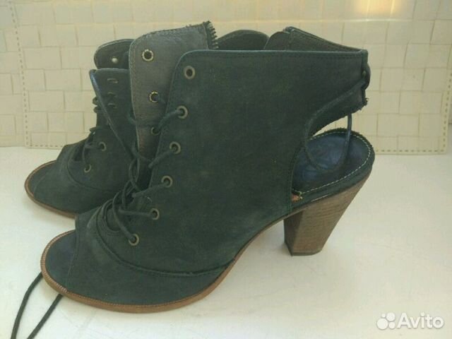 Босоножки ботильоны Нат кожа