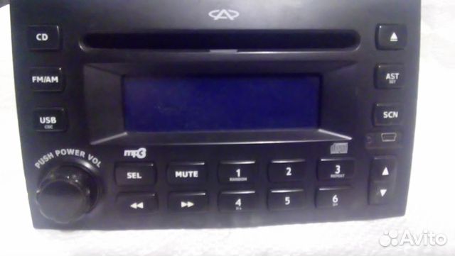 Штатная сд магнитола Чери Тиго.T11-7901011AB