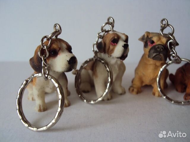 Коллекция собак маленьких (брелки) 6шт Коллекция собак маленьких (брелки) 6шт