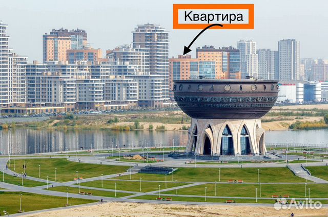 

1-к. квартира, 43,8 м², 1 кровать