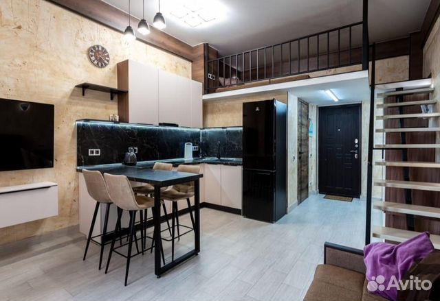 

Квартира-студия, 27 м², 2 кровати