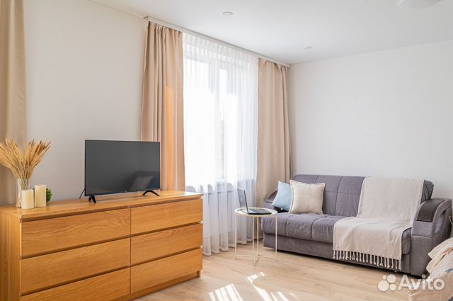

Квартира-студия, 39 м², 2 кровати