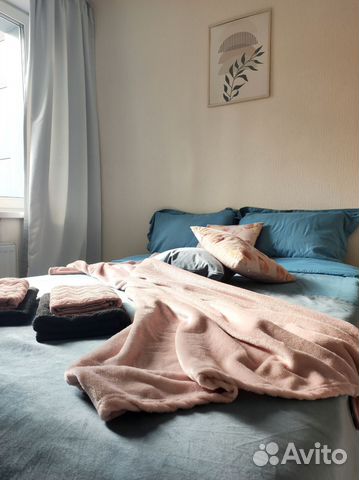 

1-к. квартира, 32 м², 2 кровати