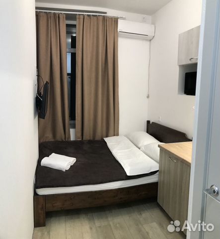 

Квартира-студия, 10 м², 1 кровать