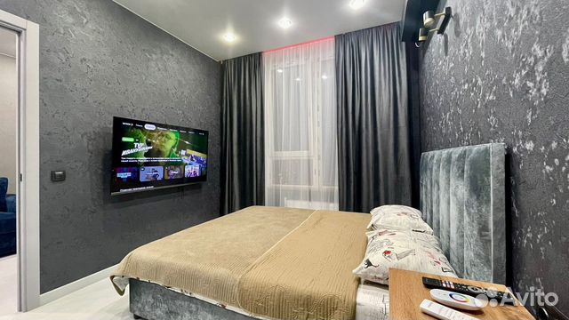 

1-к. квартира, 32 м², 2 кровати
