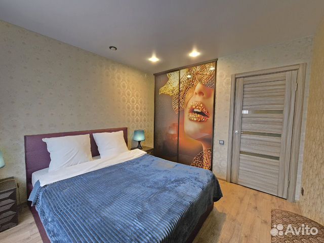 

1-к. квартира, 38 м², 2 кровати