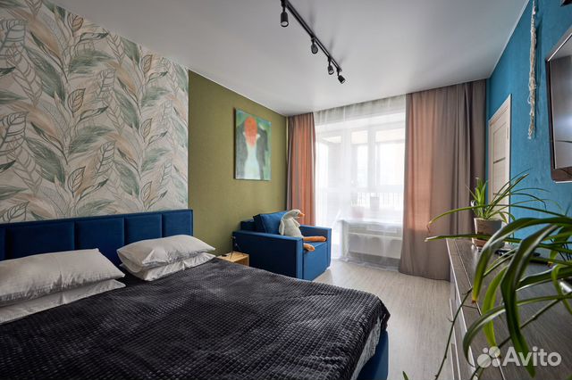 

1-к. квартира, 45 м², 3 кровати