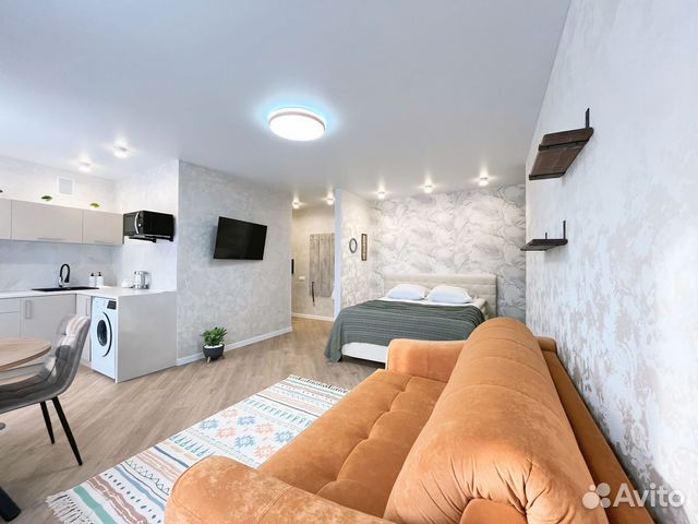 

Квартира-студия, 33 м², 2 кровати