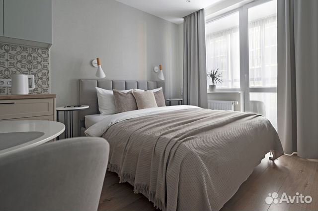

Квартира-студия, 26 м², 1 кровать