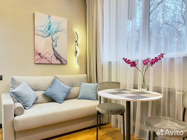 

Квартира-студия, 28 м², 2 кровати