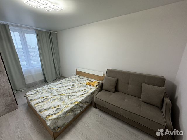 

1-к. квартира, 38 м², 2 кровати