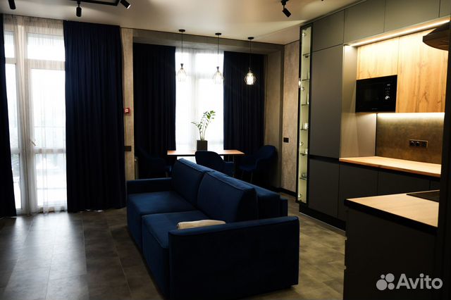 

Квартира-студия, 42 м², 2 кровати