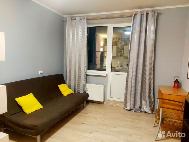 

Квартира-студия, 25 м², 1 кровать