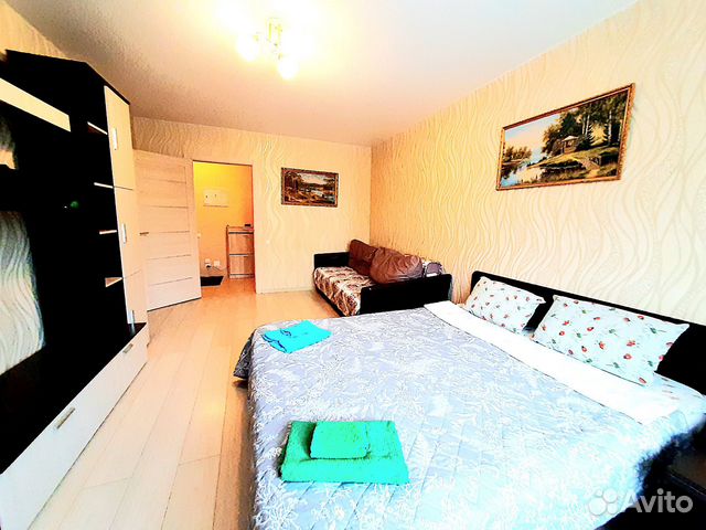 

1-к. квартира, 42 м², 3 кровати