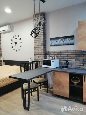 

Квартира-студия, 30 м², 2 кровати