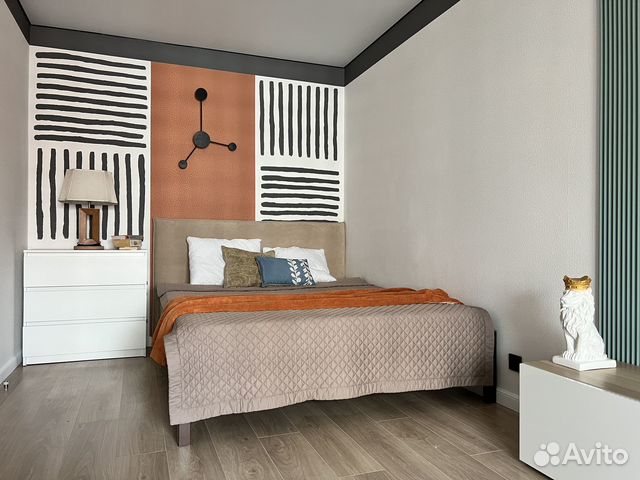 

1-к. квартира, 41 м², 2 кровати