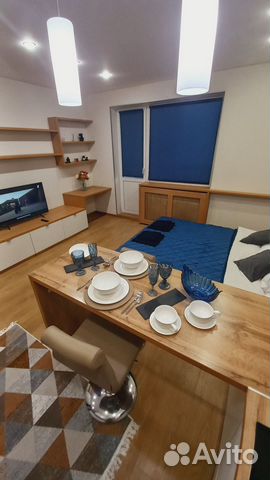 

Квартира-студия, 30 м², 1 кровать
