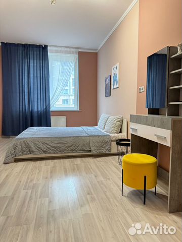 

1-к. квартира, 41 м², 2 кровати