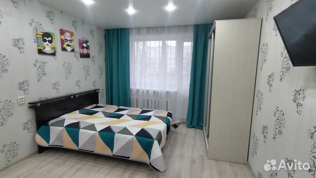 

1-к. квартира, 39 м², 2 кровати