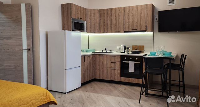 

Квартира-студия, 30 м², 2 кровати