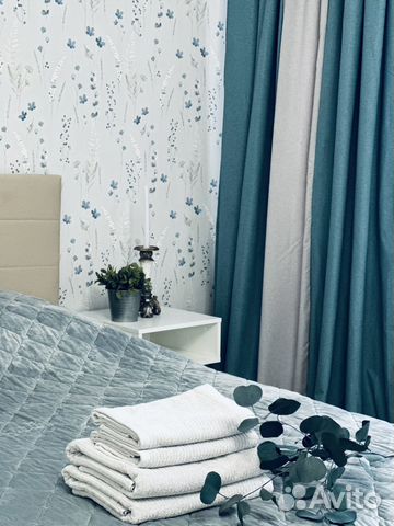 

1-к. квартира, 42 м², 2 кровати