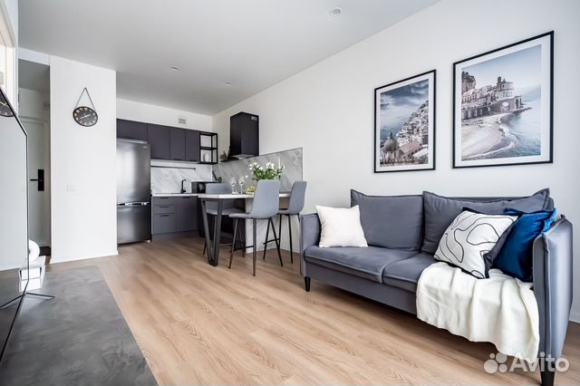 

1-к. квартира, 35 м², 2 кровати