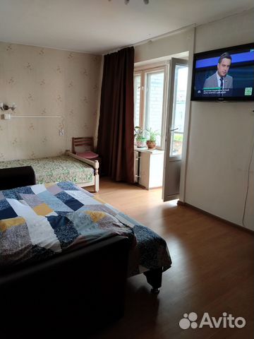 

1-к. квартира, 32 м², 3 кровати