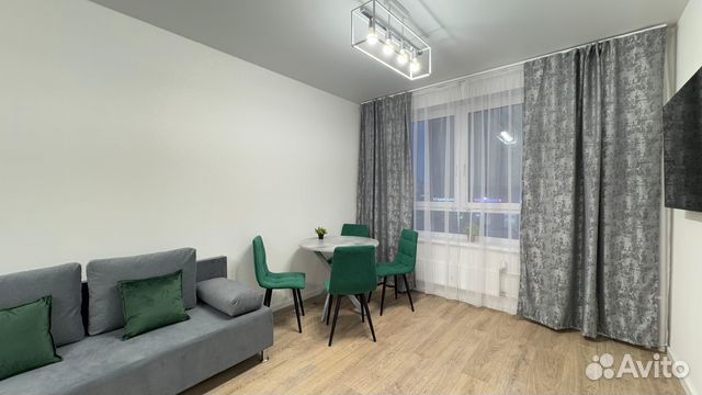 

1-к. квартира, 40 м², 2 кровати