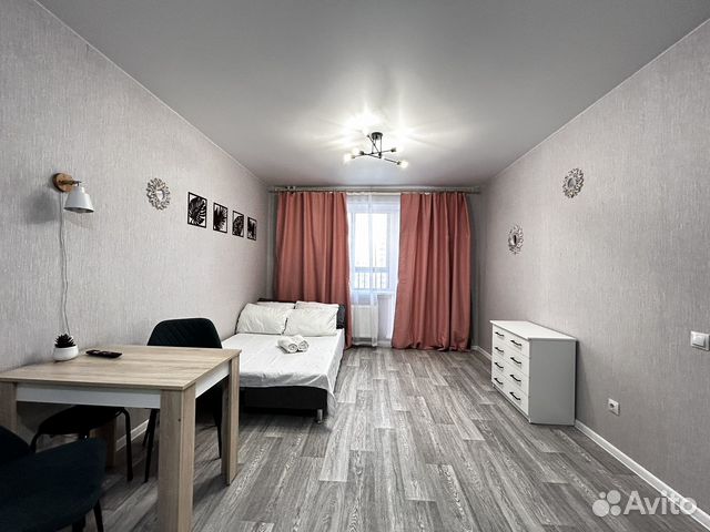 

Квартира-студия, 32 м², 2 кровати