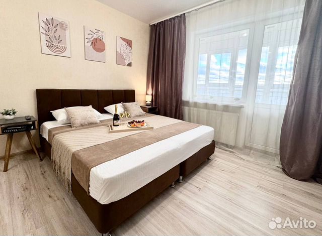 

Квартира-студия, 44 м², 4 кровати