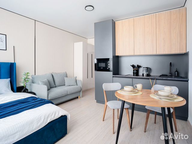 

Квартира-студия, 32,2 м², 2 кровати