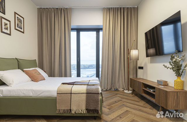 

Квартира-студия, 30 м², 1 кровать
