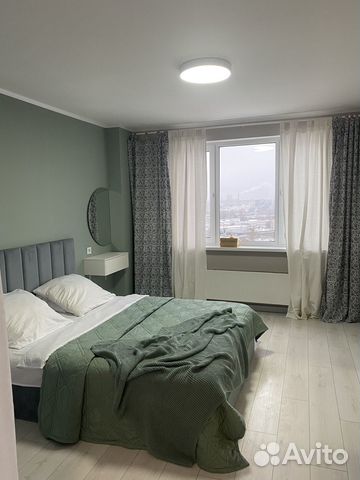 

1-к. квартира, 38 м², 1 кровать