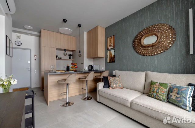 

1-к. квартира, 35 м², 2 кровати