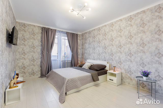 

1-к. квартира, 37 м², 2 кровати