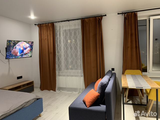 

Квартира-студия, 32 м², 2 кровати
