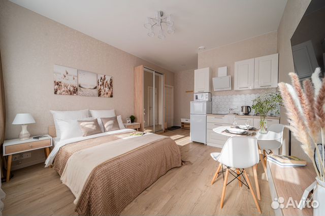

Квартира-студия, 23 м², 1 кровать
