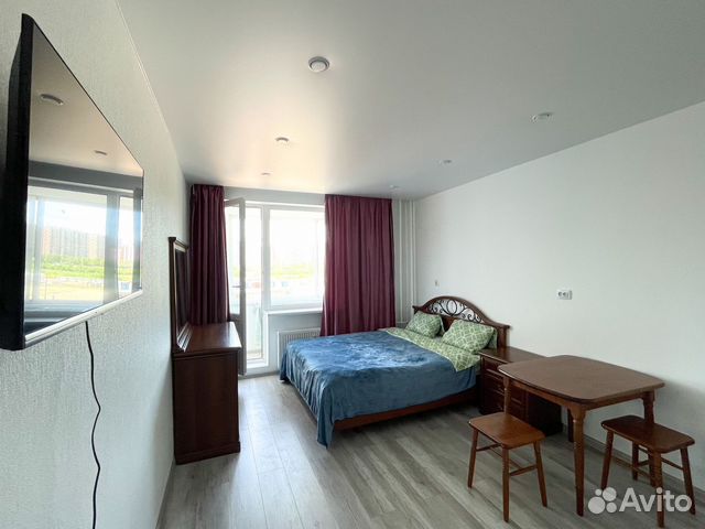 

Квартира-студия, 28 м², 2 кровати
