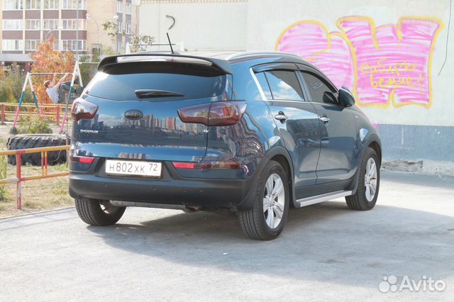 kia sportage 3 задние фонари