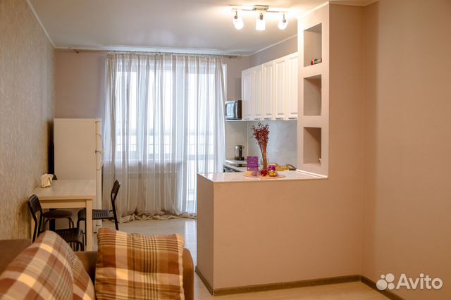 

1-к. квартира, 39 м², 2 кровати