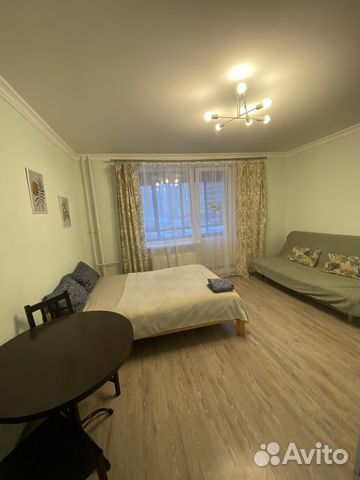 

Квартира-студия, 26 м², 2 кровати